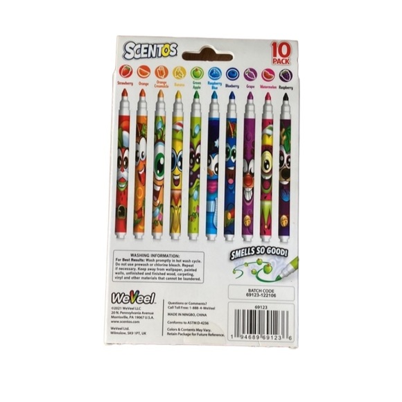 Scentos Scented Fine Line Markers - Picture 3 of 6